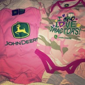 Girl’s John Deere Onesies